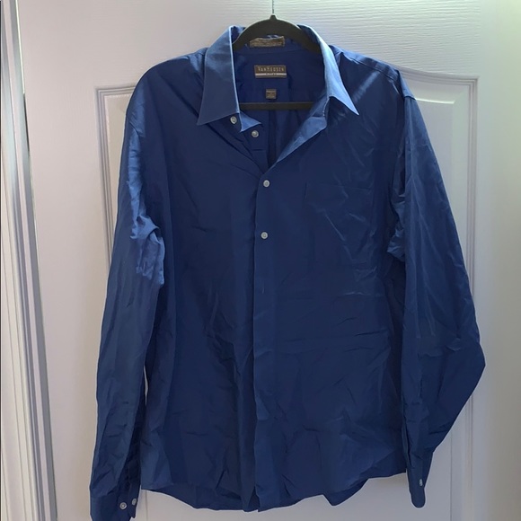 Van Heusen Fitted Dress Shirt 36/37 17 Neck - Picture 2 of 4